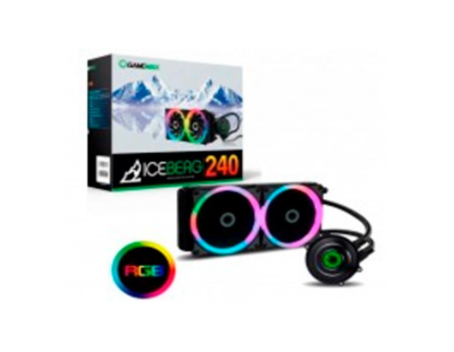 CPU COOLER GAMEMAX WATER ICEBERG 240 RAINBOW
