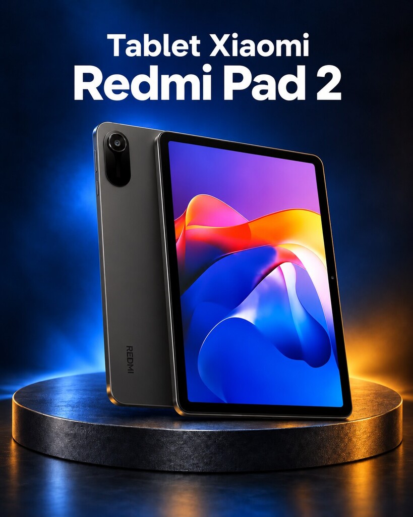 TABLET XIAOMI REDMI PAD 2 6GB RAM 128GB SSD 11" 2.5K WQXGA