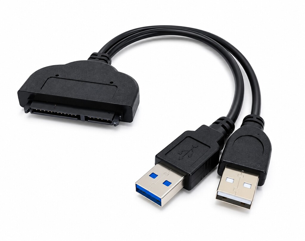 ADAPTADOR DATOS USB 3.0 A SATA 2.5 NM-SATA3 NETMAK