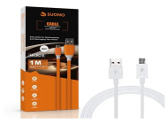CABLE USB A MICRO USB 1M