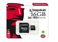 MICRO SD 16 GB KINGSTON CLASE 10 80 MB
